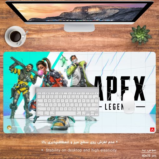 دسک پد گیمینگ هومرو طرح Apex Legends