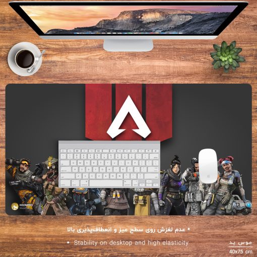 دسک پد گیمینگ هومرو طرح Apex Legends