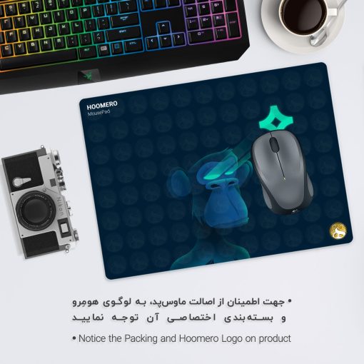 موس پد گیمینگ طرح ارز دیجیتال NFT هومرو