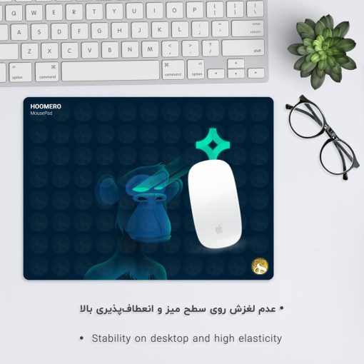 موس پد گیمینگ طرح ارز دیجیتال NFT هومرو
