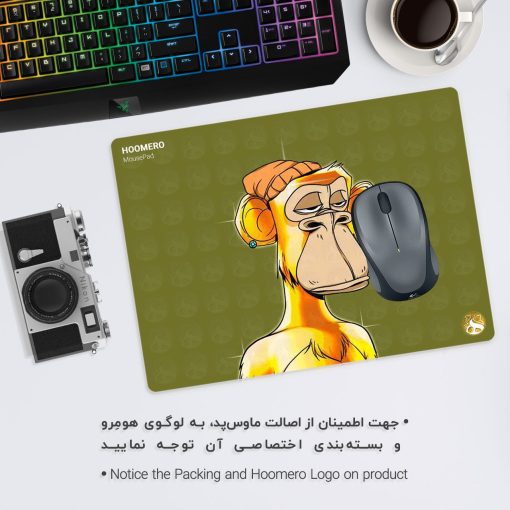 موس پد گیمینگ طرح ارز دیجیتال NFT هومرو