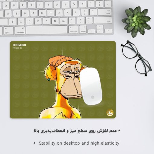 موس پد گیمینگ طرح ارز دیجیتال NFT هومرو