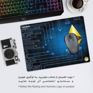 موس پد گیمینگ طرح ارز دیجیتال هومرو
