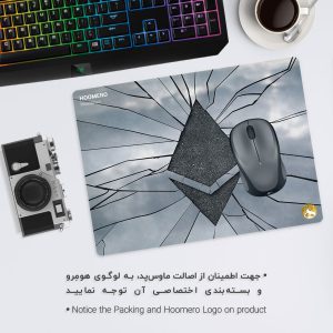 موس پد گیمینگ طرح ارز دیجیتال هومرو