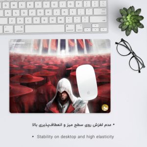 موس پد گیمینگ طرح اساسین کرید هومرو
