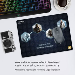 موس پد گیمینگ طرح اساسین کرید هومرو
