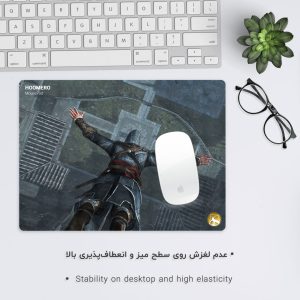موس پد گیمینگ طرح اساسین کرید هومرو