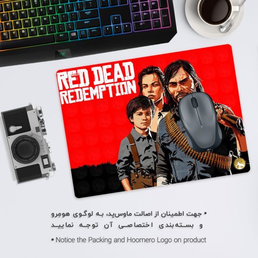 موس پد گیمینگ طرح Red Dead Redemption هومرو