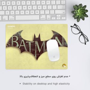 موس پد گیمینگ طرح بتمن هومرو