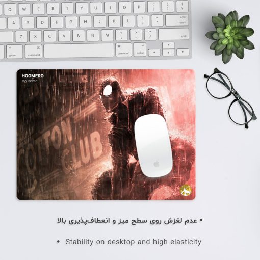 موس پد گیمینگ طرح مرد عنکبوتی هومرو