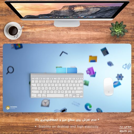 دسک پد گیمینگ هومرو طرح مایکروسافت