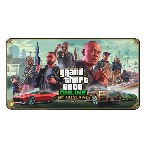 دسک پد گیمینگ هومرو طرح جی تی ای وی GTA V