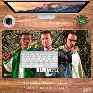 دسک پد گیمینگ هومرو طرح جی تی ای وی GTA V