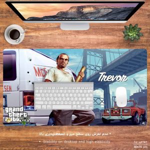 دسک پد گیمینگ هومرو طرح جی تی ای وی GTA V