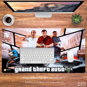 دسک پد گیمینگ هومرو طرح جی تی ای وی GTA V