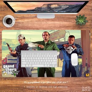 دسک پد گیمینگ هومرو طرح جی تی ای وی GTA V