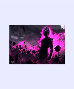 پوستر هومرو مدل فلزی طرح انیمه Dragon Ball کد PS1192