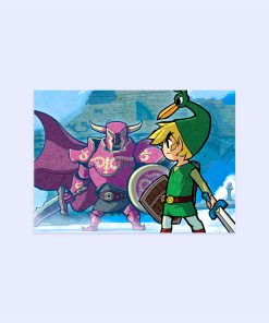 پوستر هومرو مدل فلزی طرح Zelda کد PS798