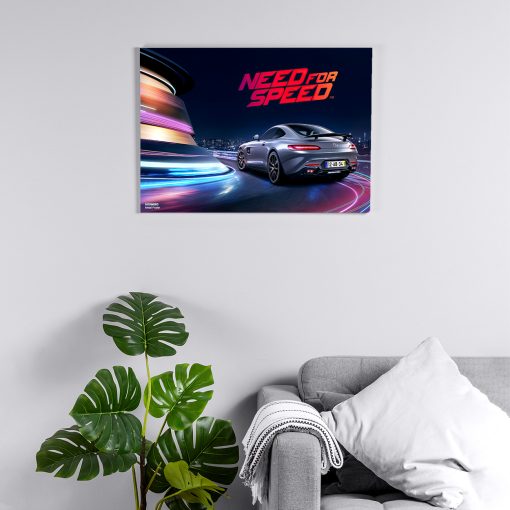 پوستر هومرو مدل فلزی طرح ماشین کد PS1064