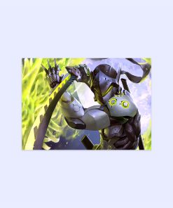 پوستر هومرو مدل فلزی طرح Overwatch کد PS914