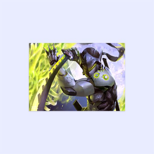 پوستر هومرو مدل فلزی طرح Overwatch کد PS914