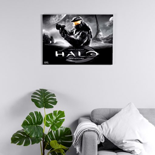 پوستر هومرو مدل فلزی طرح HALO کد PS544