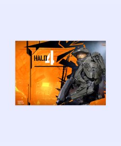 پوستر هومرو مدل فلزی طرح HALO کد PS546