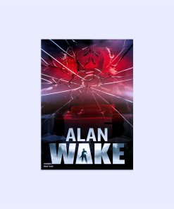 پوستر هومرو مدل فلزی طرح بازی Alan Wake کد PS808