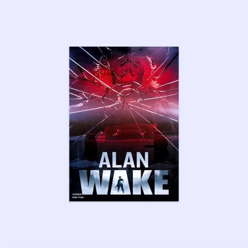 پوستر هومرو مدل فلزی طرح بازی Alan Wake کد PS808