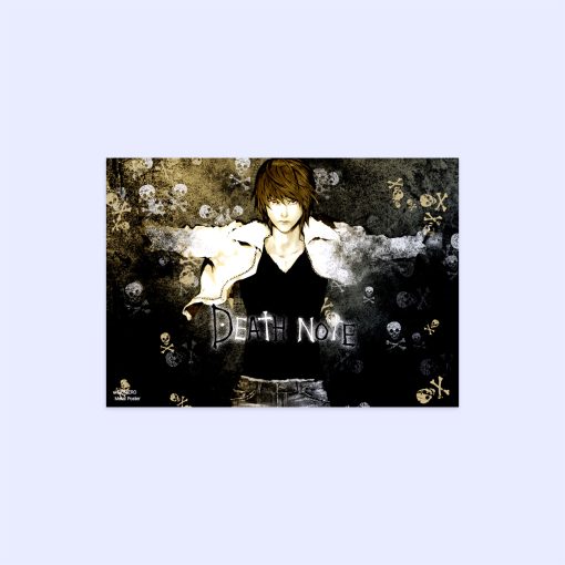 پوستر هومرو مدل فلزی طرح انیمه Death Note کد PS1093