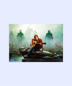 پوستر هومرو مدل فلزی طرح The last of us  کد PS766