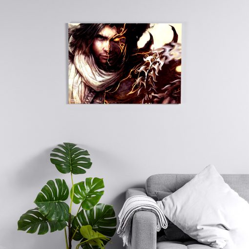پوستر هومرو مدل فلزی طرح Prince of persia  کد PS654