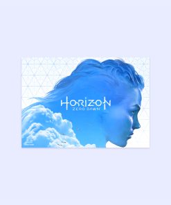 پوستر هومرو مدل فلزی طرح Horizon Zero Down کد PS577