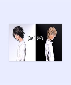 پوستر هومرو مدل فلزی طرح انیمه Death Note کد PS1104