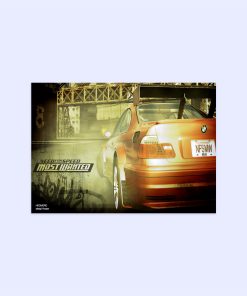 پوستر هومرو مدل فلزی طرح Need for Speed کد PS639