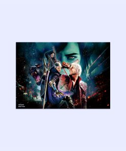 پوستر هومرو مدل فلزی طرح بازی Devil May Cry کد PS319