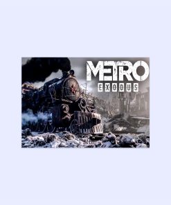 پوستر هومرو مدل فلزی طرح Metro کد PS601