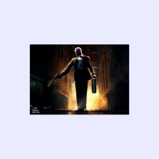 پوستر هومرو مدل فلزی طرح Hitman کد PS562