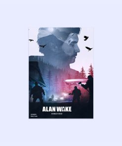 پوستر هومرو مدل فلزی طرح بازی Alan Wake کد PS811