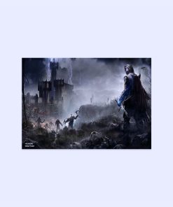 پوستر هومرو مدل فلزی طرح Shadow of War کد PS735