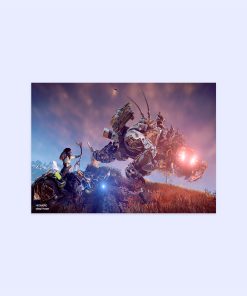 پوستر هومرو مدل فلزی طرح Horizon Zero Down کد PS586
