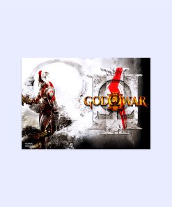 پوستر هومرو مدل فلزی طرح God of War کد PS498