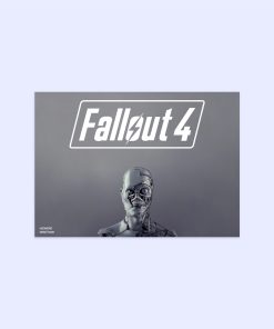 پوستر هومرو مدل فلزی طرح Fallout کد PS402