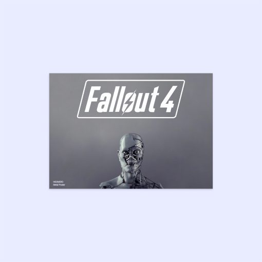 پوستر هومرو مدل فلزی طرح Fallout کد PS402