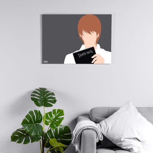 پوستر هومرو مدل فلزی طرح انیمه Death Note کد PS1105
