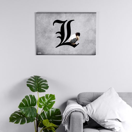 پوستر هومرو مدل فلزی طرح انیمه Death Note کد PS1100