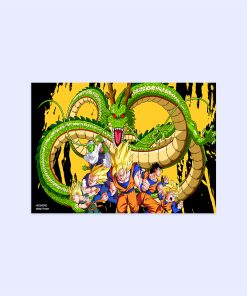 پوستر هومرو طرح انیمه Dragon Ball کد PS1186
