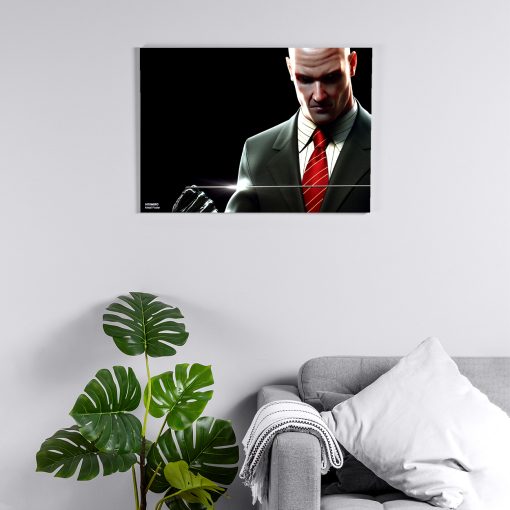 پوستر هومرو مدل فلزی طرح Hitman کد PS570