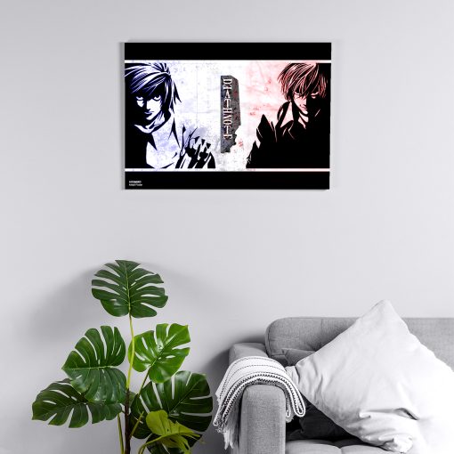 پوستر هومرو مدل فلزی طرح انیمه Death Note کد PS1098