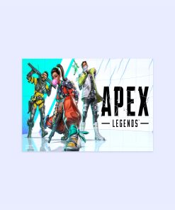 پوستر هومرو مدل فلزی طرح بازی Apex Legends کد PS195